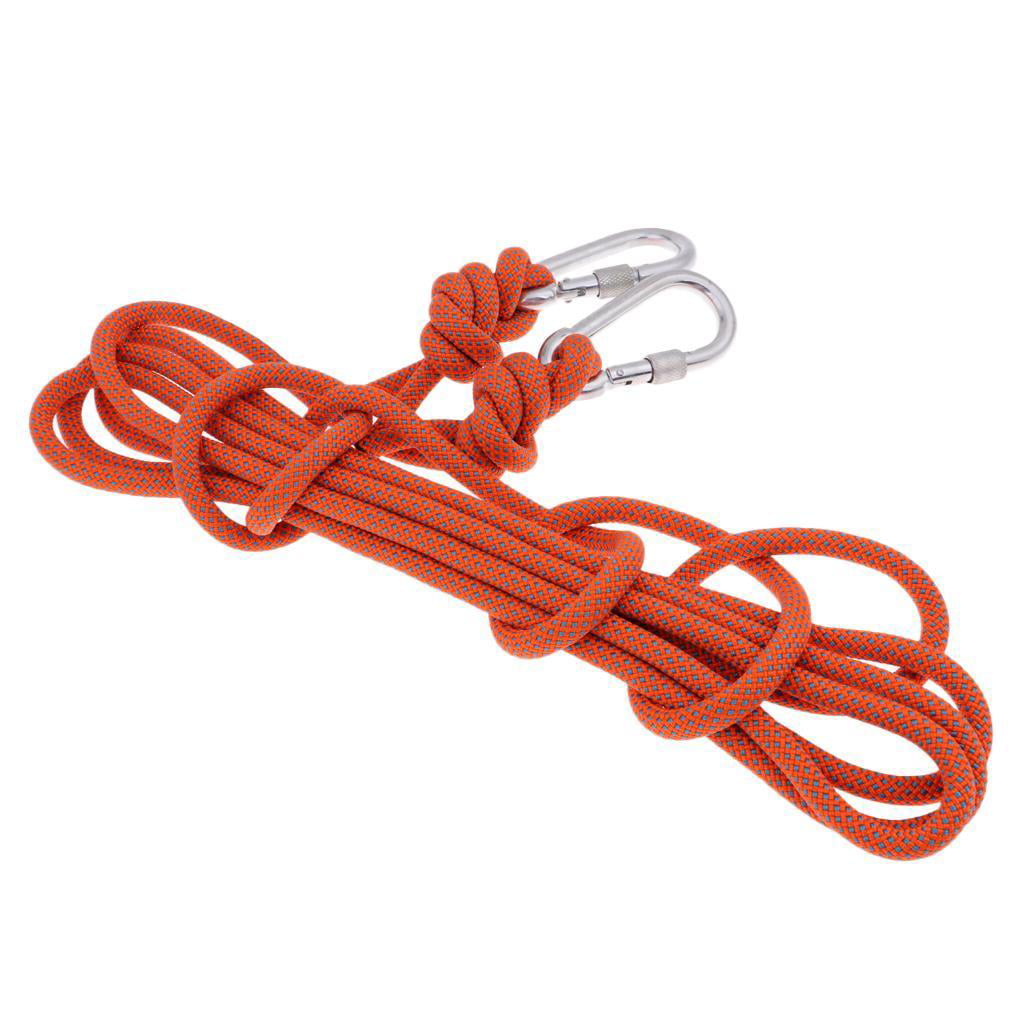 Climbing Rappelling Auxiliary Rope Static Sling Cord Safety Rescue 6mmx10m 