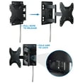 MountIt! Lockable Full Motion Tv Wall Mount, RV and Camper Mount, Fits