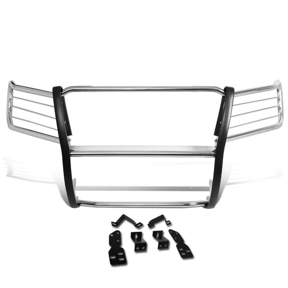 DNA Motoring For 07-14 Chevy Suburban Avalanche Tahoe Stainless Steel Full Front End Bumper Brush Grille Guard