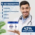 thumbnail image 3 of Crema para Pies y Manos OUKEYA Urea 42% con Ácido Salicílico 2% 350 mL Pack de 2, 3 of 9