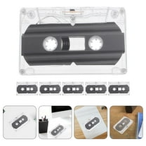 USHOBE 6 Pcs Blank Cassette Tapes for DIY Retro Style Recording and Greetings