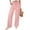 Pink#summer linen pants for women 2026, variant on Moxiu Womens Linen Pants Wide Leg Casual Elastic High Waisted Drawstring Summer Beach Vacation Palazzo Pants with Pockets Black,XXL
