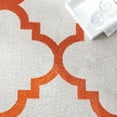 thumbnail image 5 of Safavieh Amherst Willmer Geometric Area Rug, Beige/Orange, 7' x 7' Square, 5 of 10