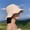Wave Edge Fisherman Hat - Beige, variant on Japanese Wave Edge Fisherman Hat For Women In Spring And Summer, Breathable And Face Showing, Small Sunshade And Sun Protection, Simple And Versatile Bucket Hat
