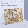 thumbnail image 3 of Yayeee Toggle Light Switch Wall Plate 3-Gang 6.37"x4.48" Decorative Outlet Cover, Forest Pattern, 3 of 7
