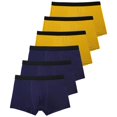 thumbnail image 1 of 6 unids/set Boxer negro para hombre, calzoncillos de bambú para hombre, calzoncillos transpirables para hombre, envío gratis, ropa interior Sexy para hombres, regalos Tan Jianjun unisex, 1 of 2