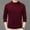 Wine, variant on Kilaqueen Mock Neck Sweaters for Men Casual Solid Color Fall Winter Outfits Regular Fitness Knitted Cozy Sweaters Chunky Warm Basic Pullover Tops