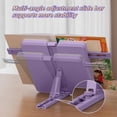 thumbnail image 4 of Multifunctional Book Stand Pen Box with Pencil Sharpener, 2-in-1 Adjustable Reading Rack, Large Capacity Stationery Organizer for Students School Study Desk Office Homework Tablet Holder, 4 of 6
