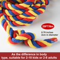 thumbnail image 3 of Cuerda Tug of War NEBURORA de 6 m para juegos al aire libre para adultos, 3 of 7