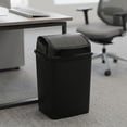 thumbnail image 5 of Bote de Basura Joy de 16 Litros con Tapa Negro, 5 of 5