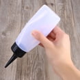 thumbnail image 4 of SHISUYAN 2pcs Plastic Hair Salon Large Capacity Refillable Spray Bottle Container for Shampoo Cleaning Tool Home Shop (White), 4 of 8