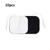 Hi.FANCY Electric Body Massager Pads Massaging Machine 5x5cm Square Replacement Patchs Massager Accessory 20pcs