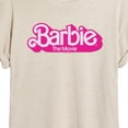 thumbnail image 3 of Barbie The Movie - Movie Logo  - Women's Oversized T-Shirt, 3 of 5