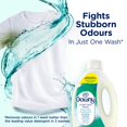 thumbnail image 4 of Downy Purifying Rinse Laundry Odour Remover, Cool Cotton Scent, Fabric Softener and Laundry Odour Removal Rinse, Fights Odours at the source, HE Compatible 1.83L, 4 of 25