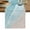 Sky Blue, variant on Blue Coastal Wave Table Runner, Summer Modern Ocean Beach Washable Cotton Linen Table Runners 36 Inches Long, Dresser Scarf Runner for Nightstand/End Tables/Round Tables 13''x36''