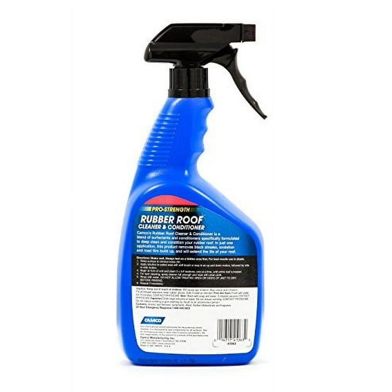 Amazon.com: Camco 41063 Rubber Roof Cleaner & Conditioner