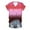 Watermelon Red, variant on NJGRAE Crop Tops for Women Plus Size Women Blouses Womens Casual Fashion Printed V Neck Short Sleeve Pullover T Shirt Tshirts Shirts for Women S