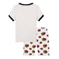 thumbnail image 2 of HWJAD Boys 2 Piece Outfits Set Toddler Kids 100% Viscose Short Sleeve T-Shirts and Shorts Sets Construction Truck Summer Clothing, 2 of 10