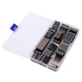 thumbnail image 1 of Leather Punch Cutter Set Leather Craft DIY Tool 39Pcs Hole Hollow Punch Cutter Set Leather Craft Belt Punching Tool, 1 of 8