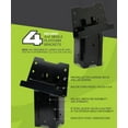 HME 4 x 4 Wood Post Elevated Hunting Blind Steel Post Brackets (8
