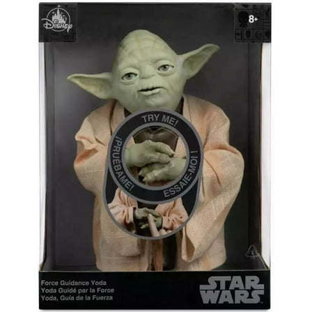 Disney Parks Yoda Force Guidance Talking Action Figure Star Wars New with Tag