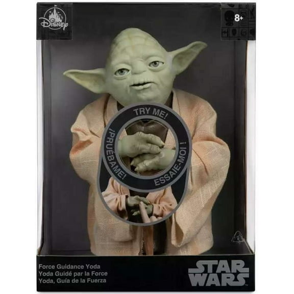 Disney Parks Yoda Force Guidance Talking Action Figure Star Wars New with Tag