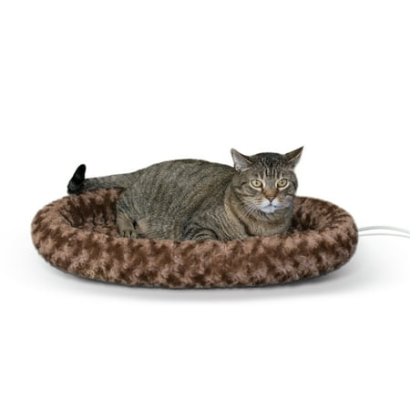 UPC: 0655199036318 | K&H Pet Products Thermo-Kitty Fashion Splash Mocha Large 16 X 22 Inches