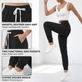 thumbnail image 4 of SOMER Women's Workout Sweatpants Jogger Lounge Pants with Pockets Light Weight Loose Comfy Casual Pajama Pants, 4 of 11
