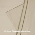 thumbnail image 3 of PiccoCasa Soft 1800 Microfiber Oxford Pillowcases 2Pcs, Standard Tan, 3 of 7