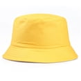 thumbnail image 2 of Pure Cotton Fishermen Caps Bucket Hat Solid Color Headwear Cap, 2 of 8