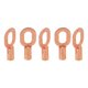 thumbnail image 1 of unbranded 5Ud Anillos De Aluminio Para Extracción De Abolladuras En Chapa Metálica Color Café, 1 of 5