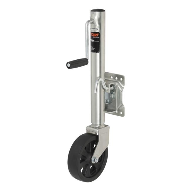CURT 28116 Marine Boat Trailer Jack with 8Inch Wheel, 1,500 lbs. 11
