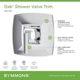 thumbnail image 2 of Symmons 5690TRM Oak Traditional Valve Trim Only - Chrome, 2 of 7