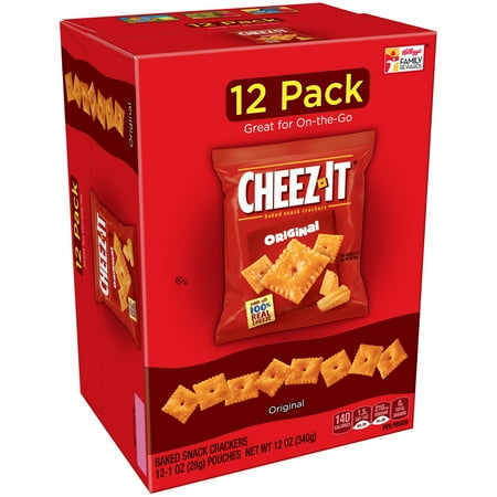 Cheez-It® Original Baked Snack Crackers 12.1 Oz, 12 Ct