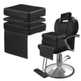 thumbnail image 1 of HOMBYS Siège Rehausseur de Salon Réglable pour Enfants Coussin en Cuir pour Chaise de Barbier, Coussin pour Chaise de Coiffure, Différentes Hauteurs Réglables pour s'Adapter au Chi, 1 of 9