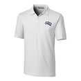 thumbnail image 2 of Men's Cutter & Buck White Stephen F Austin Lumberjacks Big & Tall Forge Pencil Stripe Stretch Polo, 2 of 3