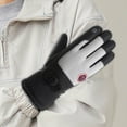 thumbnail image 5 of Winter Thermal Gloves for Skiing Running Cycling, Warm Lined Touchscreen Gripper Gloves for Driving Hiking Outdoor Sports in Cold Weather(A), 5 of 5