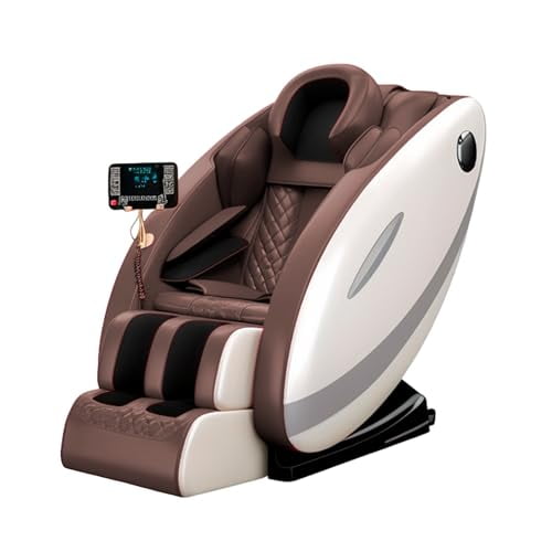Sillón de Masaje Gravedad Cero Bluelander, Sillón Terapéutico para Masaje de Cuerpo Completo, Control Remoto, Programas Automáticos, Café