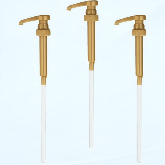 ACDANC 3 Pcs Coffee Syrup Pump No Dripping Syrup Pump Dispenser Pumps for Bottles