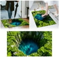 thumbnail image 2 of TIELUTT Front Door Mat Outside Entrance Brick Bottomless Hole Area Rug for Living Room 3D Trap Optical Visual Rugs Preppy Throw Blanket Rug Furry Belle Throw Blanket Fuzzy Blankets for Women Mens Blan, 2 of 6