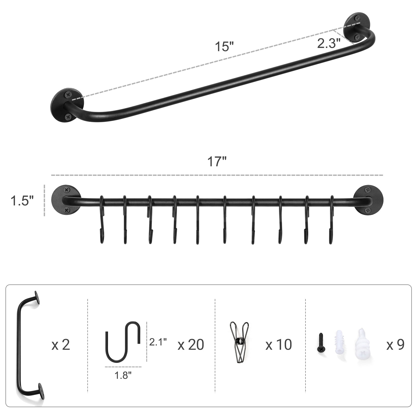 Cap Halterung Wand LINFIDITE Cap Halter Tür Hut Ra Produktbild-Vorschau 6