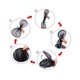 thumbnail image 5 of Guantes de juego para controlador de juegos móvil, material de fibra nano-plata con dedo táctil, guantes de pantalla táctil sin costuras, transpirables y antisudor de alta sensibilidad para juegos de, 5 of 5