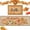 Fall 1, variant on Pumpkin Leaves Kitchen Rugs and Mats Non Skid Washable Set of 2, Fall Vintage Thanksgiving Kitchen Floor Mats, Farmhouse Buffalo Plaid Orange Black Kitchen Runner Rug, Autumn Kitchen Decor