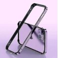 thumbnail image 1 of Carcasa de aluminio con marco de parachoques de metal compatible con Iphone 14 Pro Max/14 Pro/14 Plus con protección de borde elevado, 1 of 5