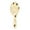Cute Bees and Honeycomb Pattern, variant on Wood Paddle Brush with Cushion & Round Hair Brush Cute Otters in Various Poses Detangling Brush for All Hair Types