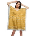 thumbnail image 1 of Moomaya Short Caftan Cover Up Dress Printed Women Kaftan Beachwear Cover Up, 1 of 6