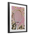 thumbnail image 2 of Stupell Industries Cottage Pink Tennis Racket & Daisies Black Framed Print Under Glass, 13 x 16, by LSR Design Studio, 2 of 8