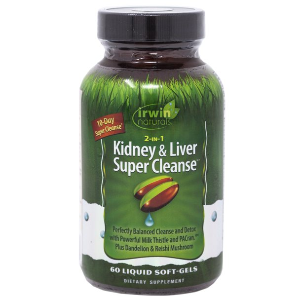 Irwin Naturals 2IN1 Kidney & Liver Super Cleanse