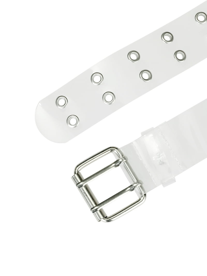 INSPIRE CHIC Womens Clear Waist Belts, Plus Size Grommet  display picture 2