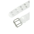 thumbnail image 2 of INSPIRE CHIC Womens Clear Waist Belts, Plus Size Grommet Transparent Pin Buckle Belt for Jeans Dresses Shorts 22.83-39.37" Clear, 2 of 4